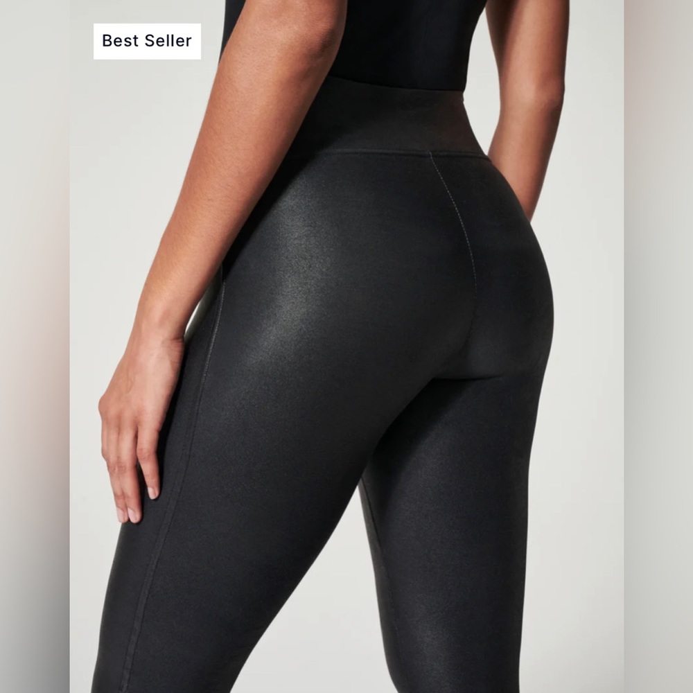 Spanx Faux Leather Leggings